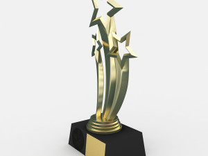 award trophy Modelo 3D