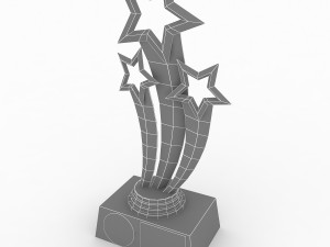 award trophy Modelo 3D