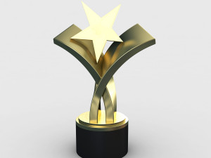 award trophy 3D Model