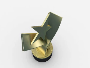 award trophy 3D Model
