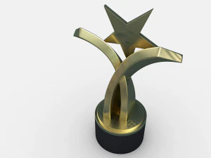 award trophy 3D Model