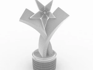 award trophy 3D Model