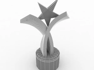 award trophy 3D Model