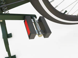 bicicletta azor Modello 3D