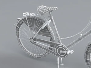 bicicletta azor Modello 3D