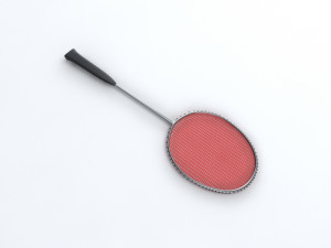 badminton Model 3D