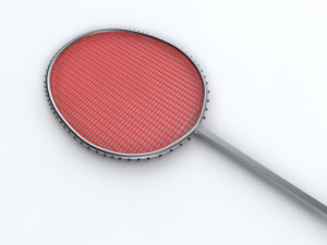 badminton Model 3D