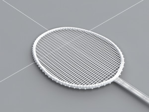 badminton Model 3D