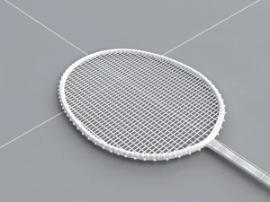 badminton Modello 3D