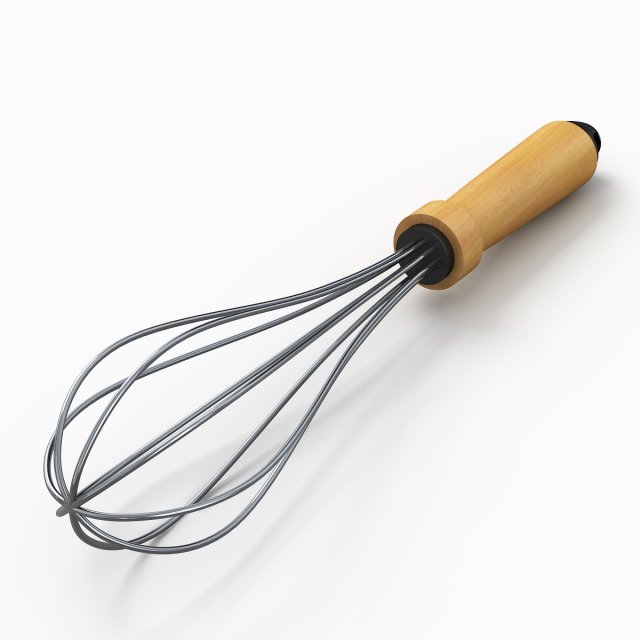 balloon whisk 3D 模型 .c4d .max .obj .3ds .fbx .stl .blend 