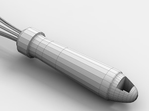 balloon whisk 3D 模型