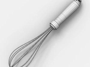 풍선 털다 3D 모델