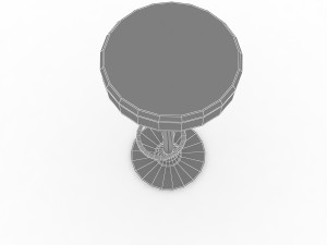 bar stool Modello 3D