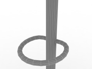 bar stool Modello 3D