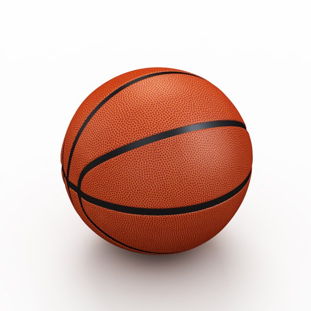 basketball 3D-Modell .c4d .max .obj .3ds .fbx .stl .blend 