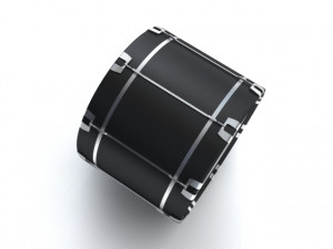 bass drum 3D मॉडल
