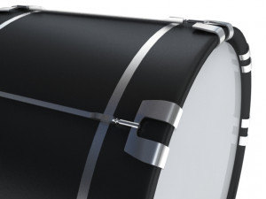 bass drum 3D मॉडल
