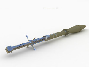 bazooka Model 3D