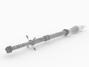 bazooka Model 3D