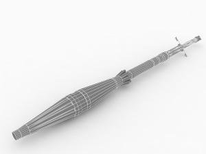 bazooka Model 3D