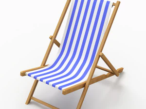 cadeira de praia Modelo 3D