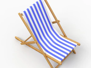 beach chair 3D Model