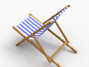 beach chair Model 3D