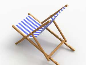 beach chair 3D Model