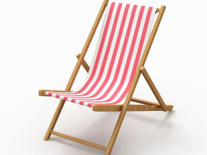 beach chair 3D Model