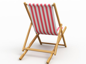 beach chair 3D Model