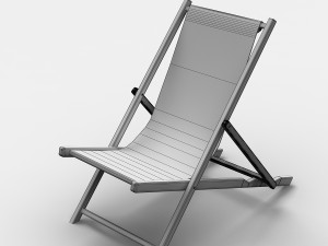 beach chair 3D Model