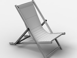 beach chair 3D Model