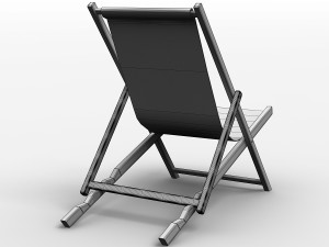 beach chair 3D Model