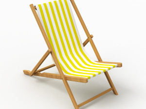 beach chair 3D Model