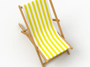 beach chair 3D Model