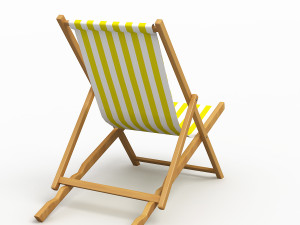 beach chair 3D Model