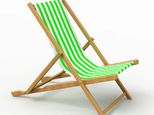 beach chair 3D Model