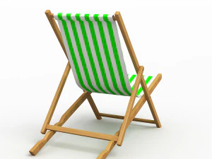 beach chair 3D Model