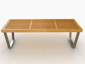 ławka Model 3D