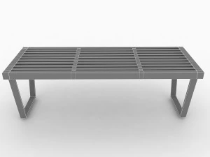 ławka Model 3D