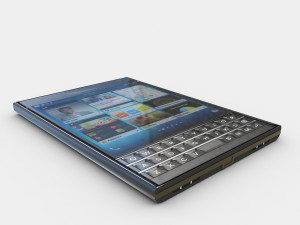 blackberry passport 3D Model