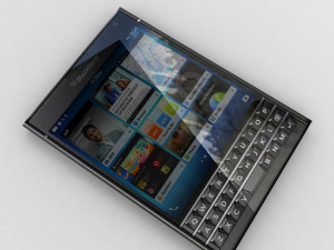 blackberry passport 3D Model