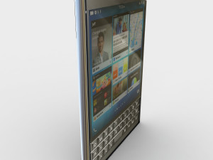 blackberry passport 3D Model