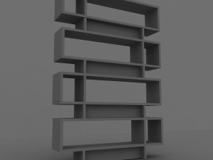 bookshelf 3D Model