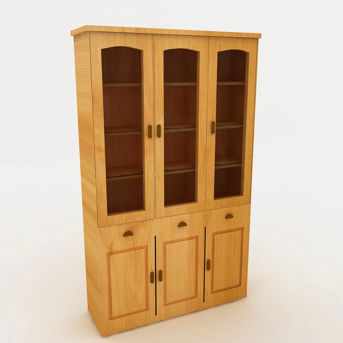 bookshelf 3D Model .c4d .max .obj .3ds .fbx .stl .blend 