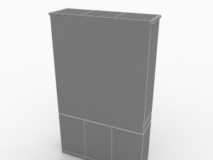 bookshelf Modèle 3D