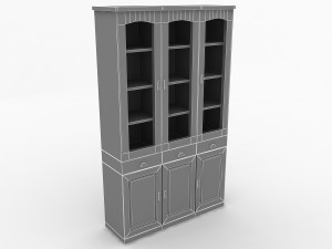 bookshelf Modèle 3D