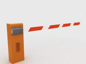 boom gate 3D Model