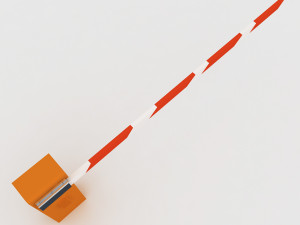boom gate 3D Модель