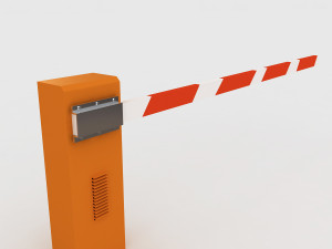 boom gate 3D Модель